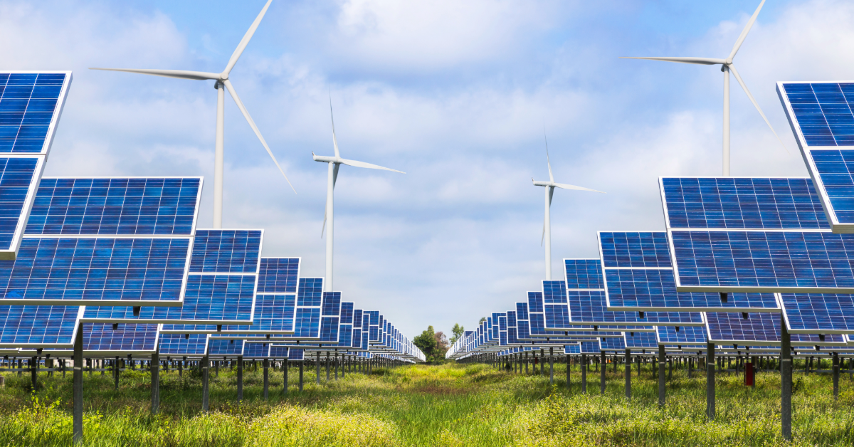 Solar and wind energy