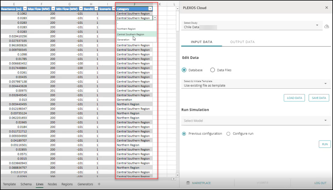 Category columns - Excel Add-In