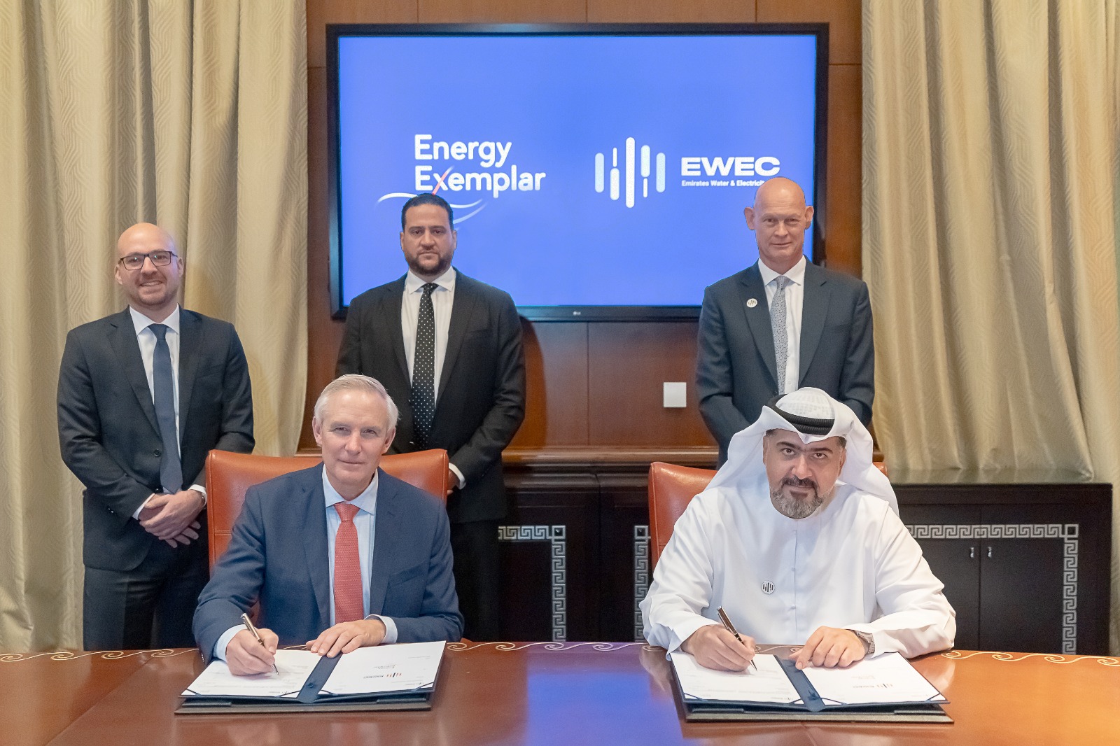 MoU Signing Ceremony between Energy Exemplar and EWEC