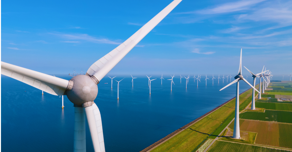 on-shore and off-shore wind - Netherlands