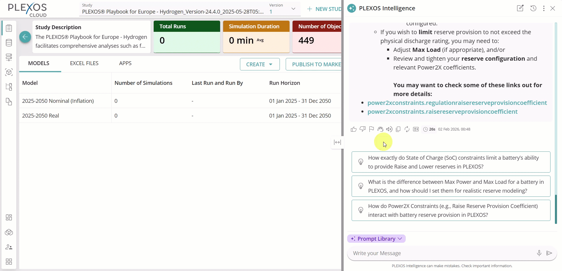 PLEXOS Intelligence - Contact Support