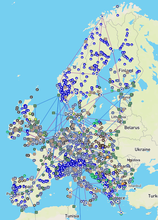 European Co-optimized Dataset: PLEXOS Cloud