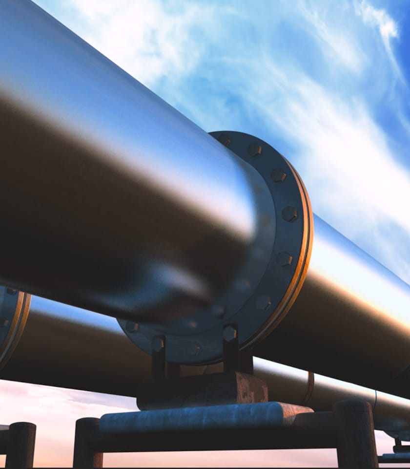 pipeline closeup