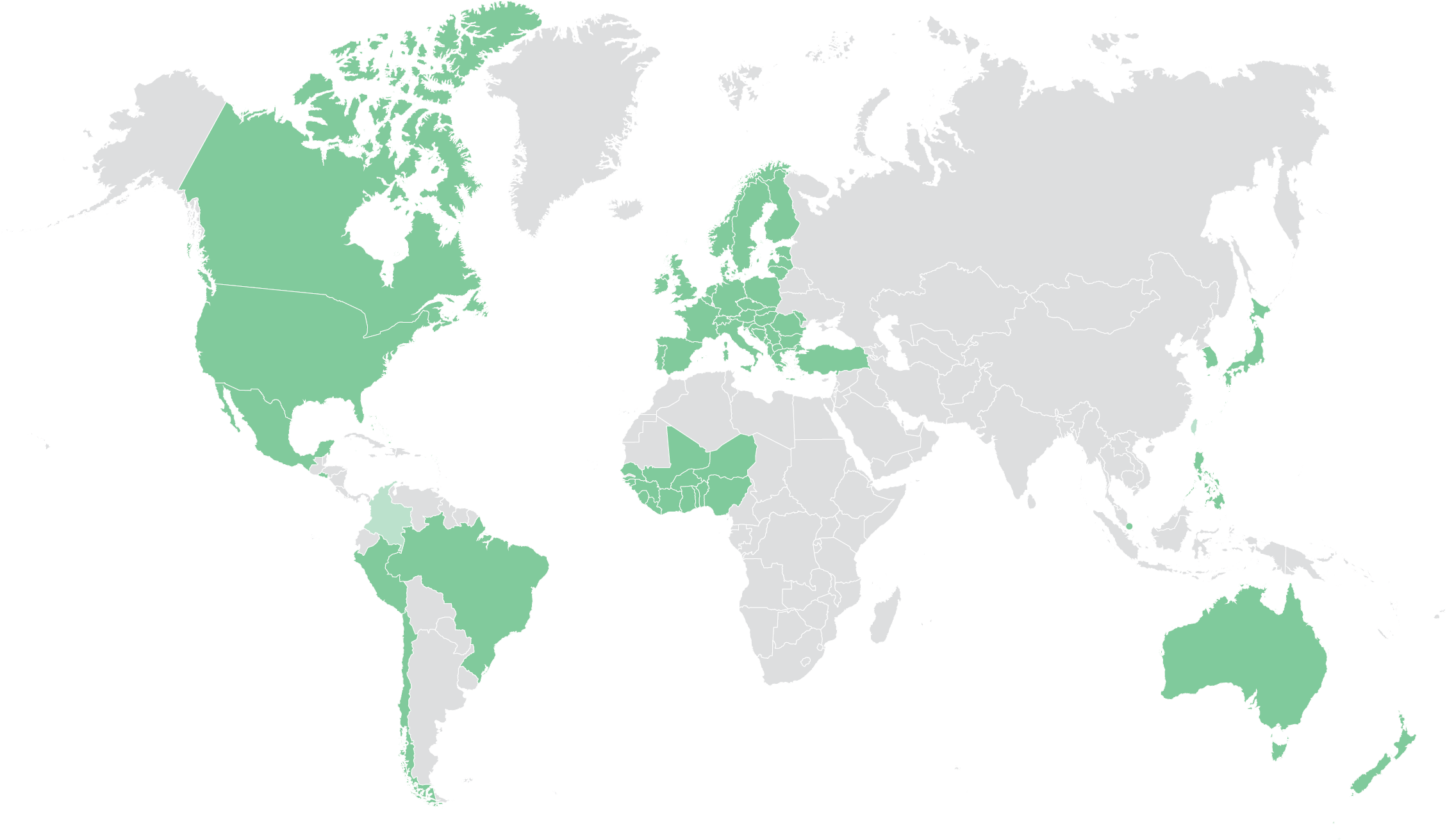 Map of Global Datasets
