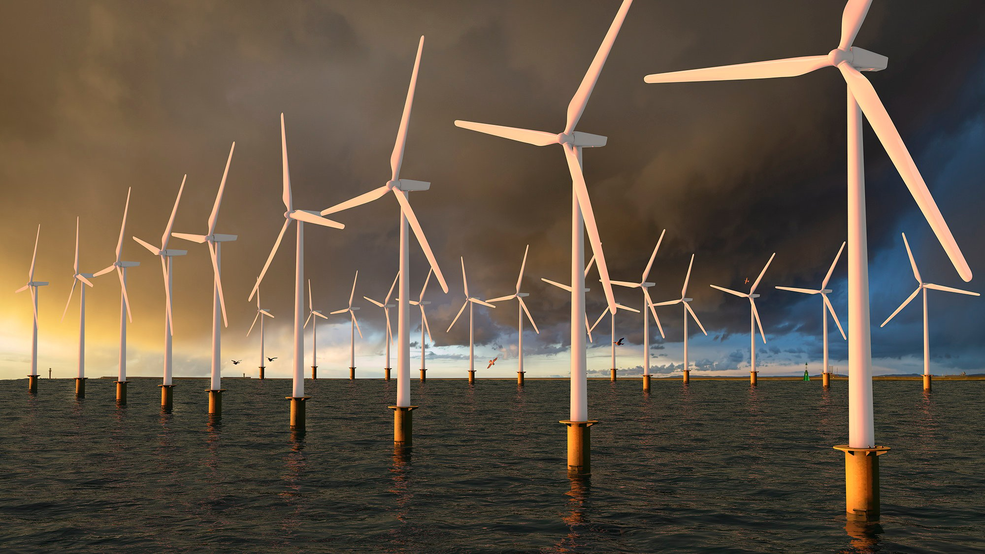 offshore windturbines